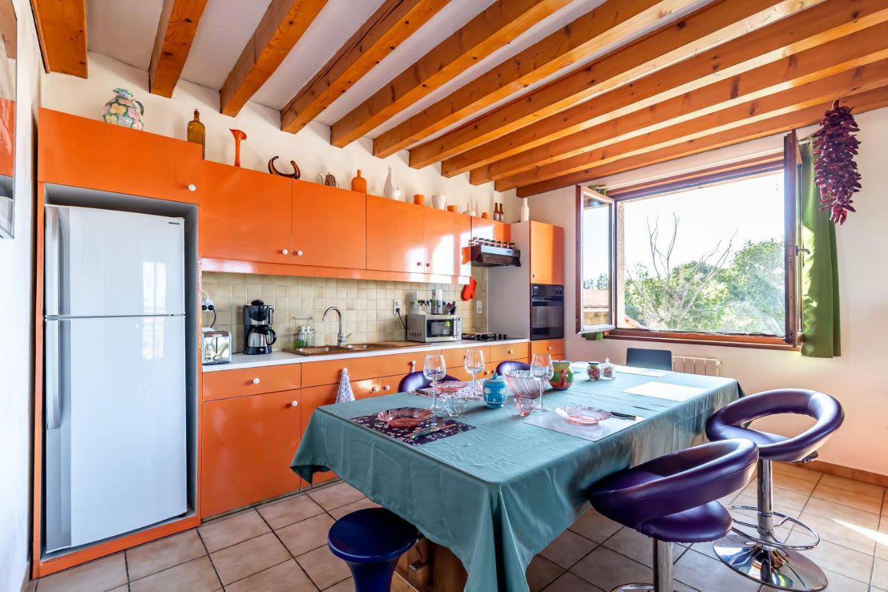 Logement 75M2, Avec Vue, Au Calme, Lyon A 25Km Communay Buitenkant foto