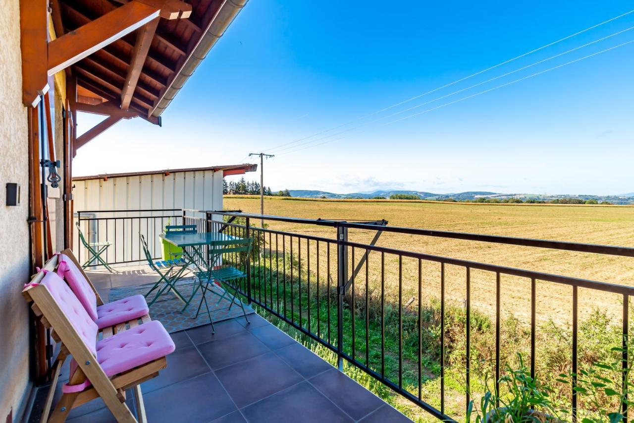 Logement 75M2, Avec Vue, Au Calme, Lyon A 25Km Communay Buitenkant foto